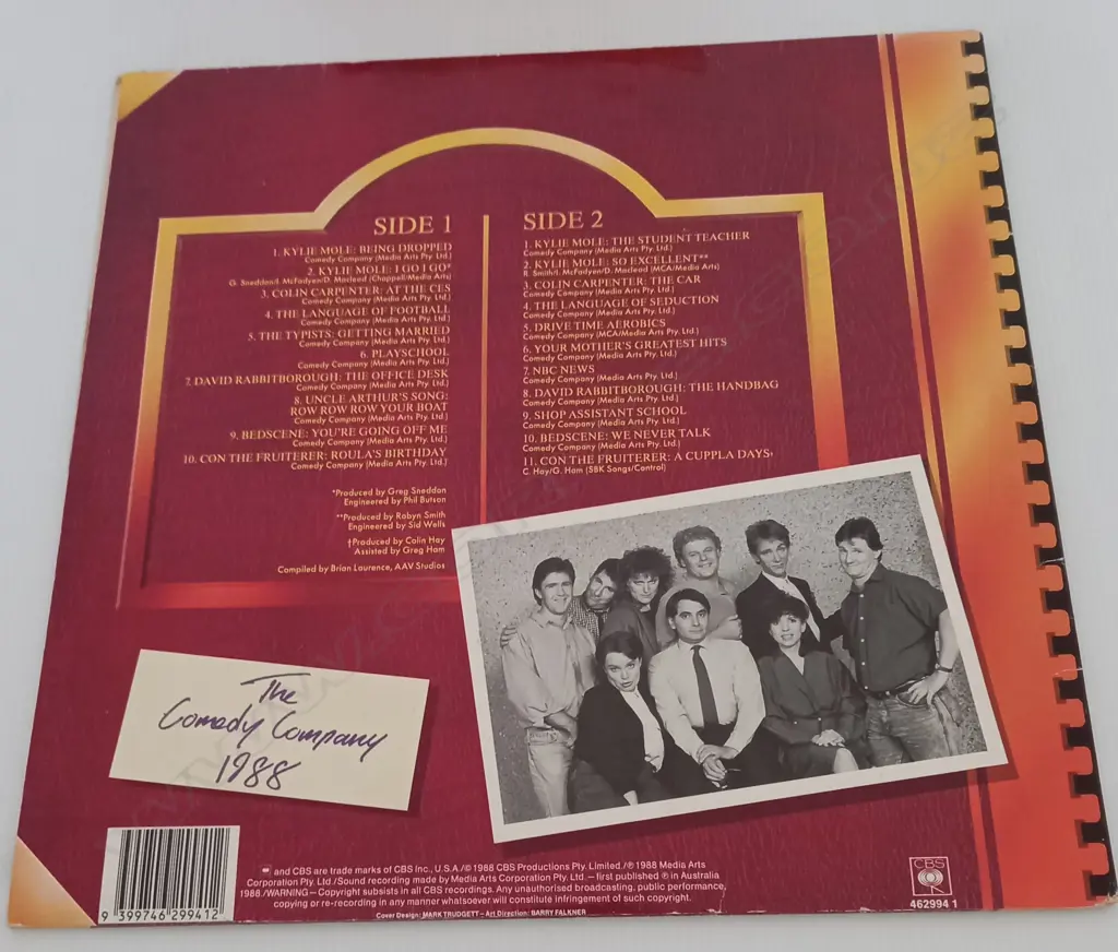 The Comedy Company, The Comedy Company Album Image 1++